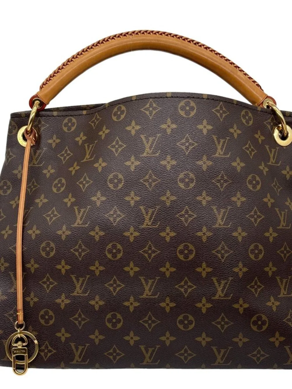 Louis Vuitton  Artsy MM Monogram Canvas Hobo Bag Brown